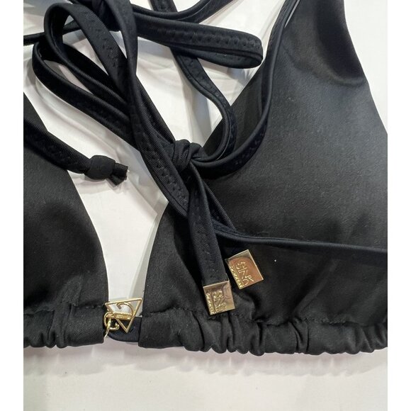 SINK Swimwear Monaco Resort Bikini Top in Black - Picture 5 of 5